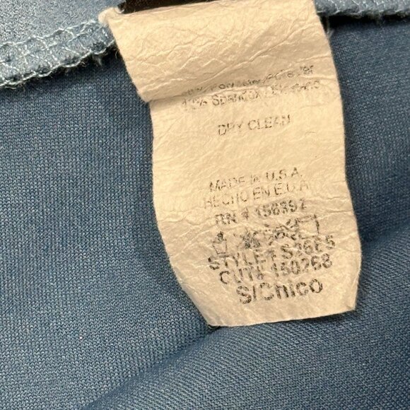 Windsor Faux Suede Wrap Front Mini Skirt Blue Draped Soft Girl Aesthetic S - Picture 5 of 7